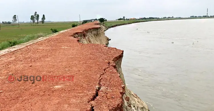 বিলীনের পথে অলওয়েদার সড়ক, দায় এড়াতে ব্যস্ত এলজিইডি-পাউবো
