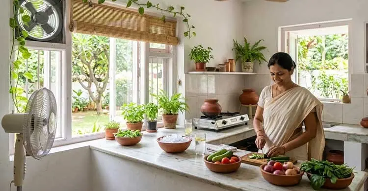 গরমে হাঁসফাঁস? সহজেই ঠান্ডা রাখুন রান্নাঘর