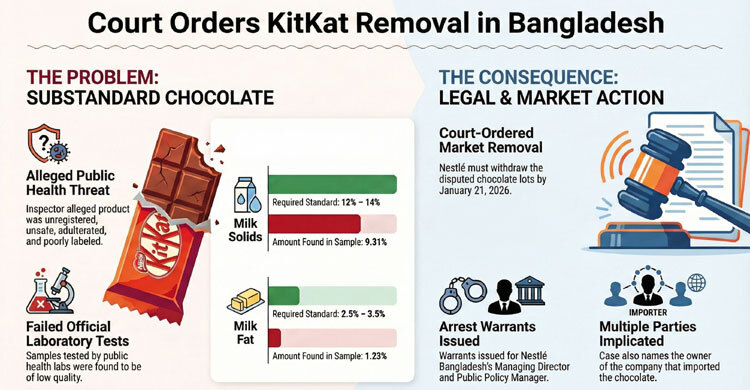 Court orders substandard KitKat off shelves