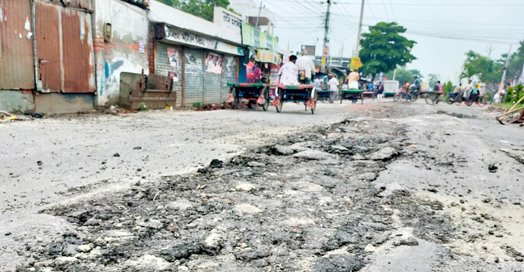 স্থায়ী সমাধান পেতে কুষ্টিয়া-রাজবাড়ী সড়কের সংস্কার বন্ধ করলেন মেয়র