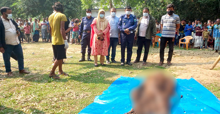 দাফনের ৯৬ দিন পর কবর থেকে মরদেহ উত্তোলন