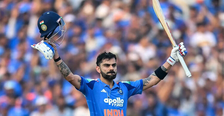 টানা দ্বিতীয়, মোট ৫৩তম ওয়ানডে সেঞ্চুরি বিরাট কোহলির