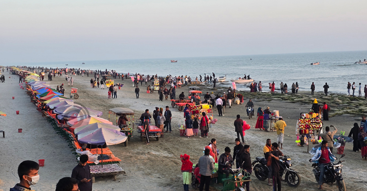 কুয়াকাটায় বাতিল হচ্ছে হোটেল বুকিং, নেই কোনো আয়োজন