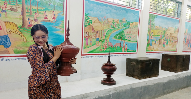 কুয়াকাটায় পর্যটকদের নতুন আকর্ষণ &lsquo;রাখাইন জাদুঘর&rsquo;