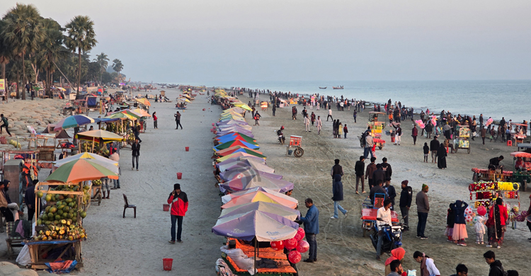 কুয়াকাটায় বাতিল হচ্ছে হোটেল বুকিং, নেই কোনো আয়োজন