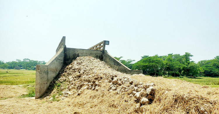 ব্রিজ উঁচু রাস্তা নিচু, চলাচলে দুর্ভোগ