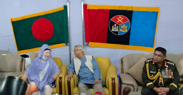 সেনাকুঞ্জে পৌঁছেছেন খালেদা জিয়া