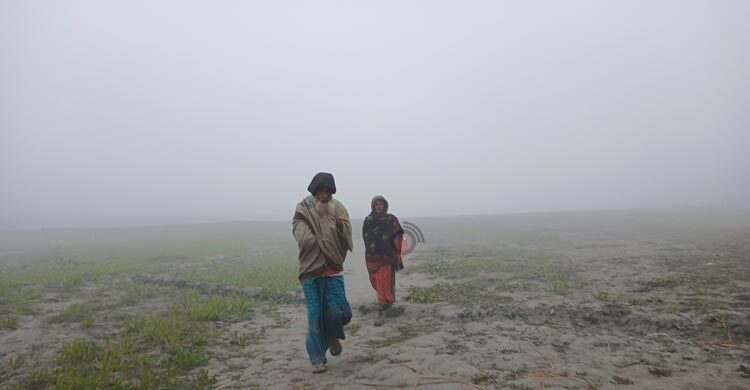 ঘন কুয়াশা-হিম বাতাসে স্থবির কুড়িগ্রামের জনজীবন