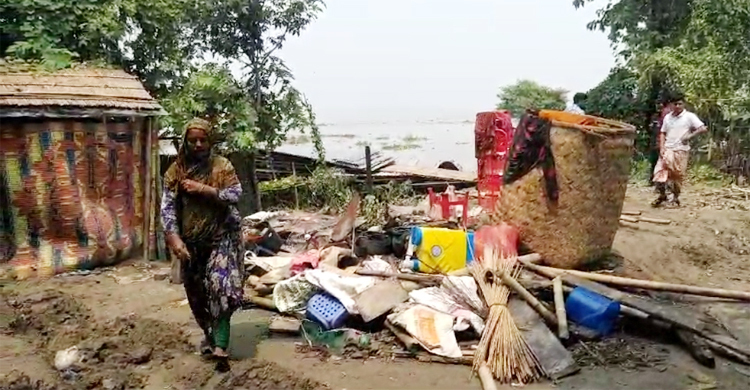 কুড়িগ্রামে ৫ হাজার পরিবার পানিবন্দি