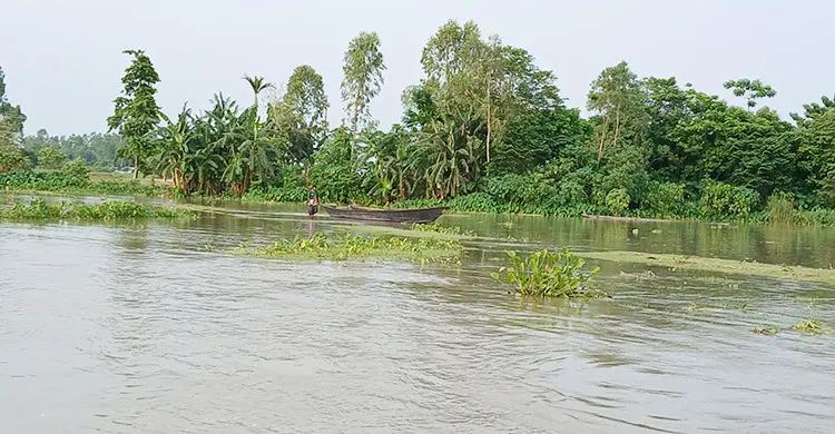 কুড়িগ্রামে সব নদ-নদীর কমলেও বাড়ছে তিস্তার পানি