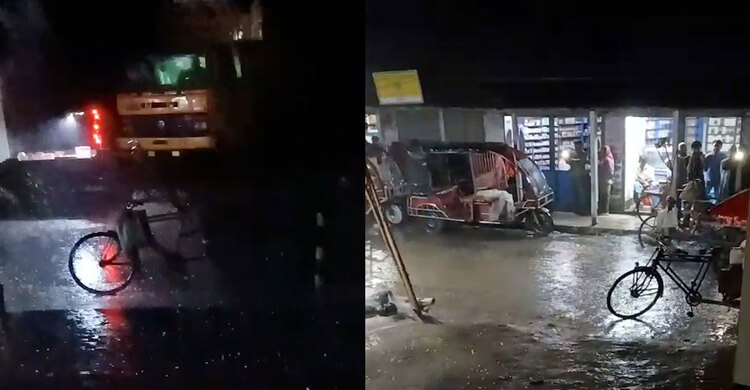 কুড়িগ্রামে মুষলধারে শিলা বৃষ্টিতে ক্ষতিগ্রস্ত মৌসুমি ফলের নতুন মুকুল