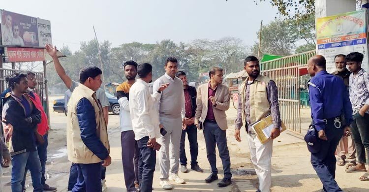 প্রশাসনের বাধায় পণ্ড বিএনপি প্রার্থীর মোটরসাইকেল শোভাযাত্রা