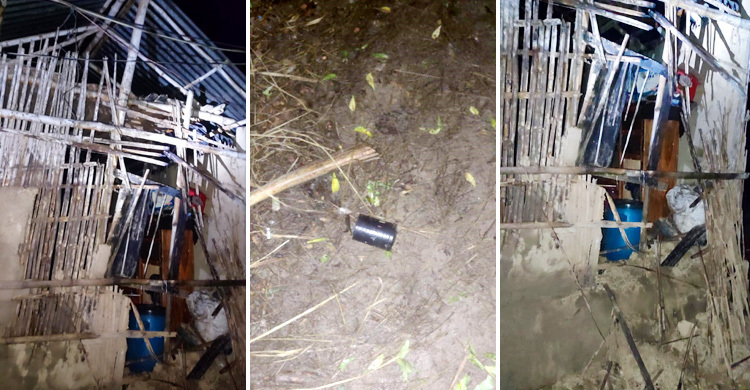 কুষ্টিয়ায় স্বেচ্ছাসেবক দল নেতার বাড়িতে আগুন