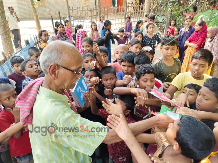 কী নেই নাসির স্যারের বাগানে, শুক্রবার হলেই ছুটে আসে শিশুরা