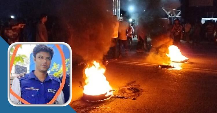 জুলাই বিপ্লব নিয়ে কটূক্তি, বিক্ষোভের মুখে পুলিশ সদস্য ক্লোজড