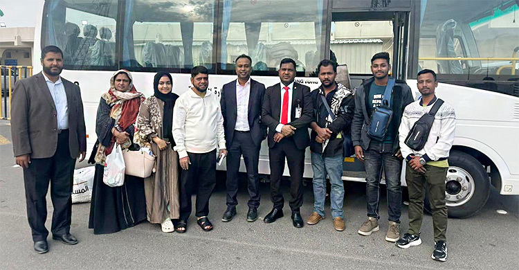 মধ্যপ্রাচ্যে আটকা পড়া বাংলাদেশিদের স্বস্তির খবর