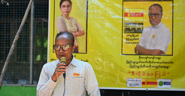 Ex-junta prisoner runs for Suu Kyi’s seat in Myanmar election