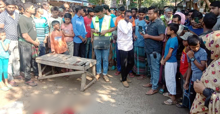 ট্রাকচাপায় প্রাণ গেলো নারীর