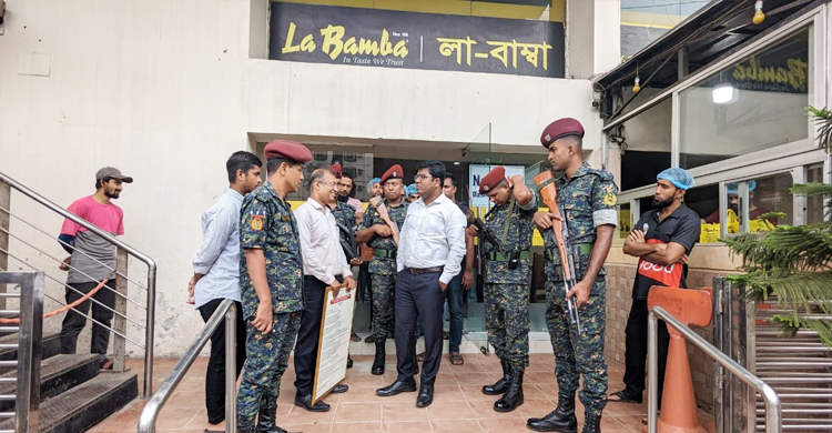 উত্তরার লা বাম্বা রেস্টুরেন্টে অনিয়ম, লাখ টাকা জরিমানা