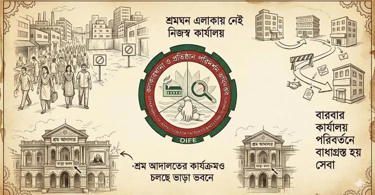 শ্রমিকদের সুরক্ষা দেওয়া প্রতিষ্ঠানটিই ‘অরক্ষিত’