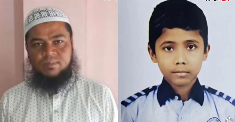 লক্ষ্মীপুরে দাফন হলো ভূমিকম্পে ঢাকায় নিহত বাবা-ছেলের