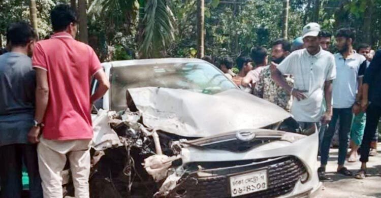 ট্রাক-প্রাইভেটকার সংঘর্ষে জেলা জামায়াতের আমিরসহ আহত ৩