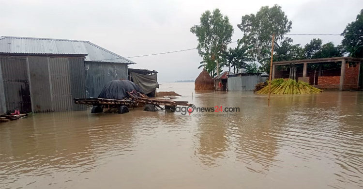 তিস্তার পানি কমলেও ভোগান্তি কমেনি মানুষের
