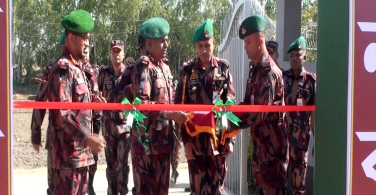 লালমনিরহাটে বিজিবির ‘চতুরবাড়ী বিওপি’র যাত্রা শুরু