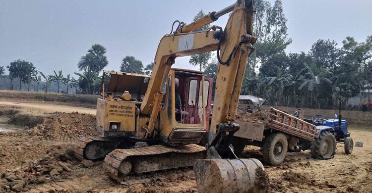 মাটি কেটে জমির শ্রেণি পরিবর্তন, জরিমানা অর্ধলাখ