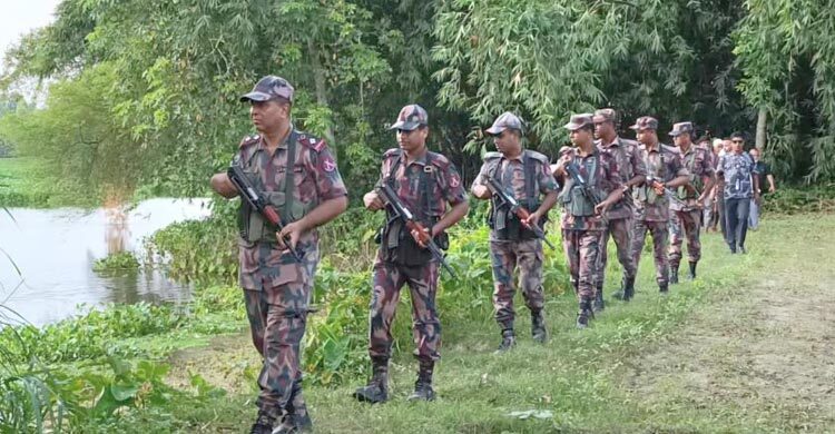 সীমান্তে ঘাস কাটতে গিয়ে নিখোঁজ যুবকের মরদেহ উদ্ধার