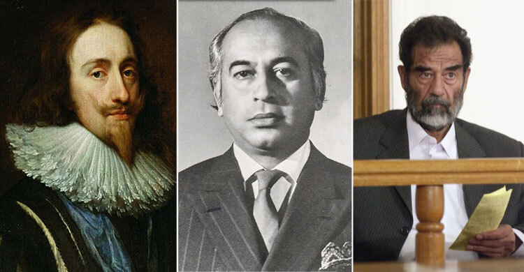 ক্ষমতার চূড়া থেকে মৃত্যুদণ্ডের মঞ্চে যেসব সরকারপ্রধান