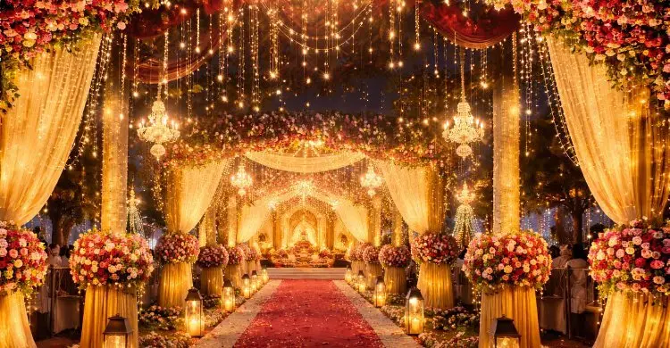 বিয়ে-উৎসবে আলোকসজ্জা নয়