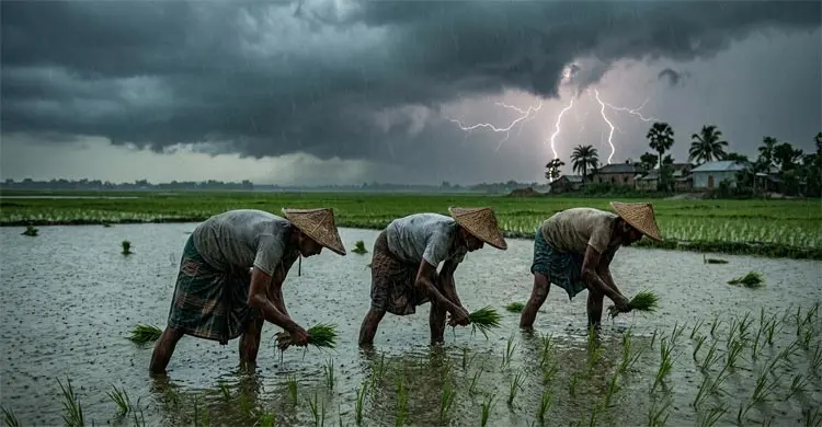 থামছে না বজ্রপাতে মৃত্যু, সতর্কবার্তা পৌঁছানোই বড় চ্যালেঞ্জ