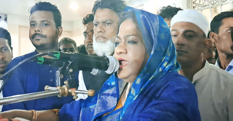 বিএনপি ক্ষমতায় এলে মানুষের উন্নয়ন হয় না: সৈয়দ আশরাফের বোন