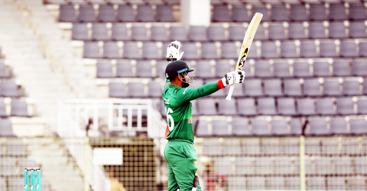 তামিম-সাকিবকে পেছনে ফেলে রেকর্ড লিটনের