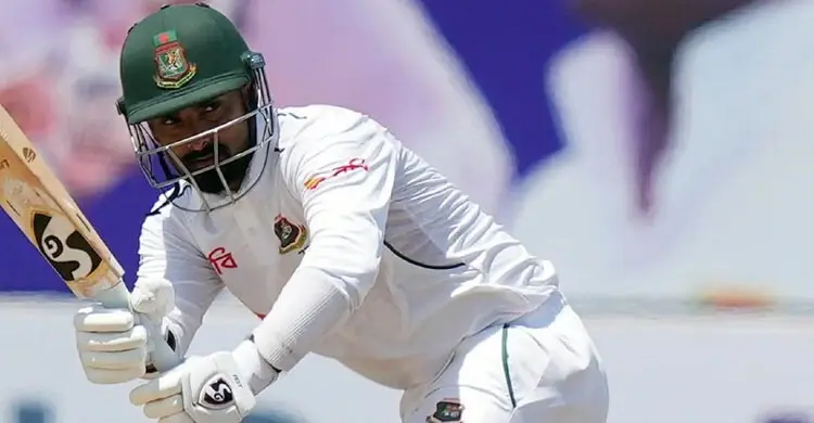 জুটি ভাঙার পর ফিফটি তুলে নিলেন লিটন