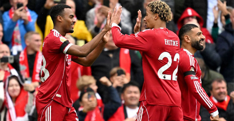 লিভারপুলের টানা জয় অব্যাহত, ডার্বিতে হারালো এভারটনকে