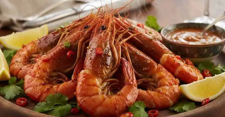 মাংস নয়, আজ রোস্ট হবে চিংড়িতেই