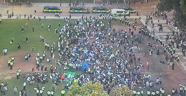 যুক্তরাজ্যে ফিলিস্তিনপন্থি বিক্ষোভে ব্যাপক ধরপাকড়, ৪ শতাধিক গ্রেফতার