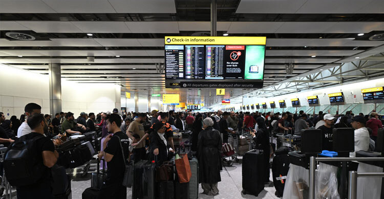 হিথ্রো বিমানবন্দরের পার্কিংয়ে ‘পিপার স্প্রে’, গ্রেফতার ১