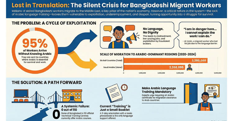 Bangladeshi migrants in Middle East live lost in translation