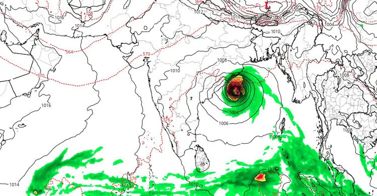 Cyclone likely to form in bay as nation reels from earthquake panic