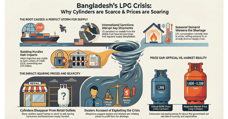 LC bottlenecks worsen LPG crisis, retailers add fuel