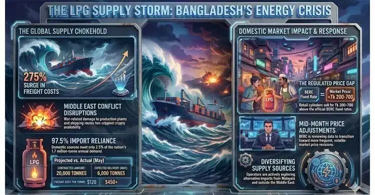 LPG supply under pressure despite stable April outlook