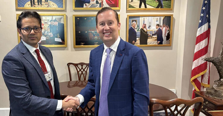 Lutfey meets Gor at White House, talks on trade, regional cooperation