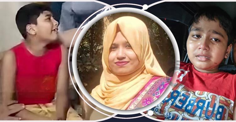 যমজ ছেলের শত ডাকেও নিশ্চুপ কফিনে থাকা নিথর জ্যোতি