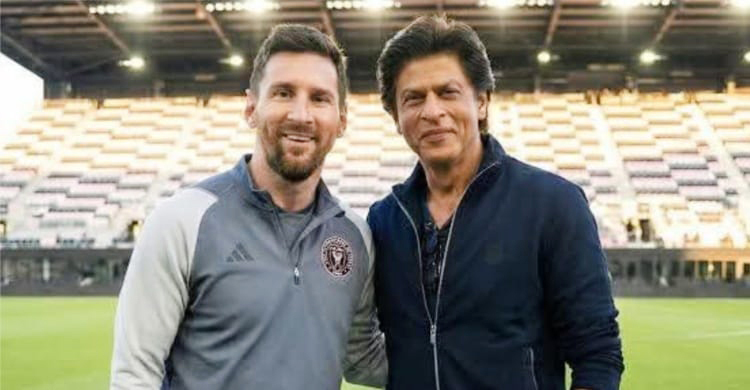 শাহরুখ-মেসির ঐতিহাসিক সাক্ষাৎ হবে কলকাতায়
