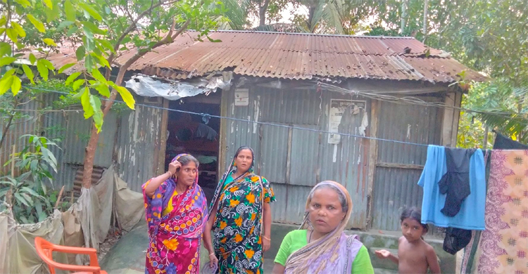 ‘চাল চাই না, ঘর মেরামতের টিন চাই’