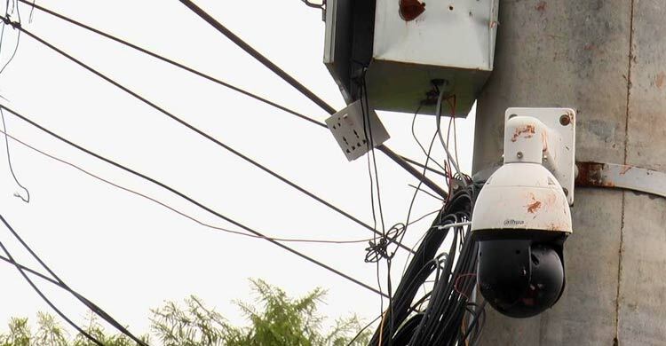 মাদারীপুরে দেড় শতাধিক সিসি ক্যামেরা নষ্ট করেছে নাশকতাকারীরা