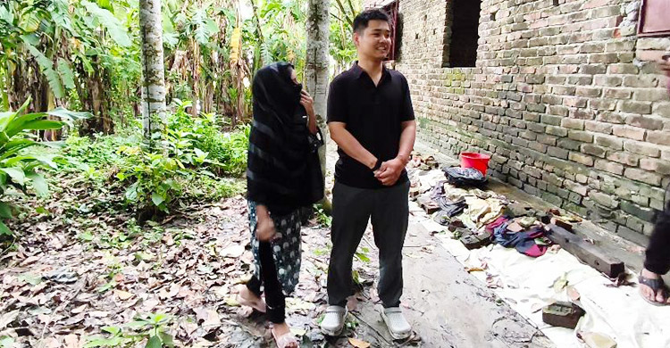 মাদারীপুরে এসে তরুণীকে বিয়ে করলেন চীনা যুবক